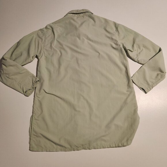 Coolibar Shirt Long Sleeve Snap Front UPF 50+ Nylon Lt Green Womens Small - Picture 8 of 14